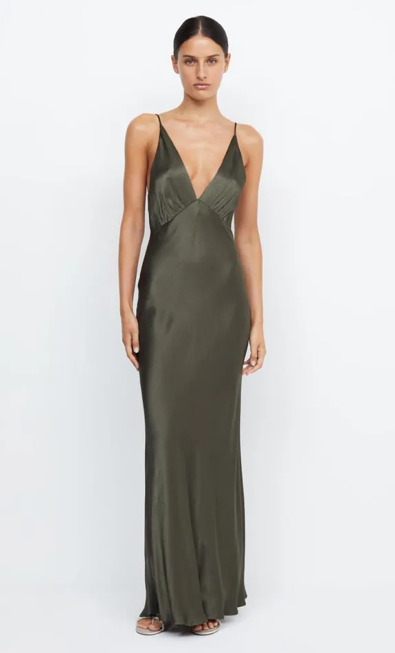 Women MOON DANCE V MAXI DRESS 8211 DARK WILLOW Bec Bridge Wedding Guest