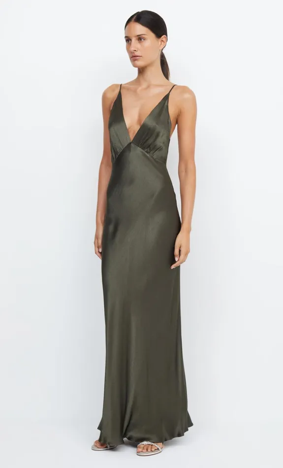 Women MOON DANCE V MAXI DRESS 8211 DARK WILLOW Bec Bridge Wedding Guest