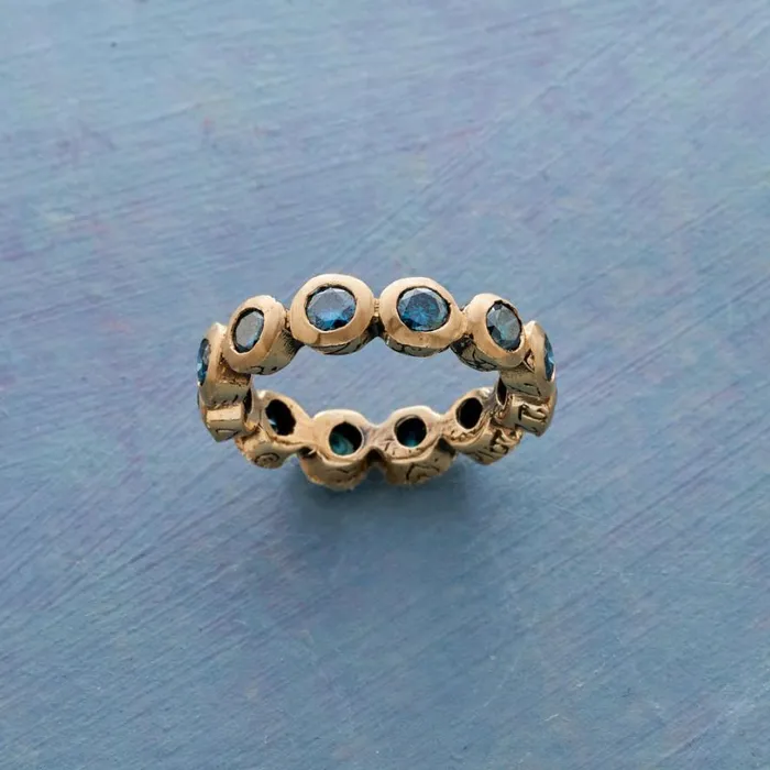 Women Mountain Lakes Diamond Ring Sundance Catalog Rings
