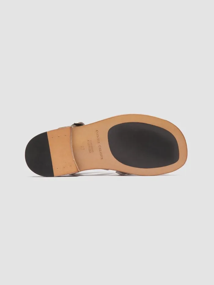 Women Officine Creative Footwear GANEMA 105 Taupe Suede Sandals Women Officine Creative Footwear GANEMA 105 Taupe Suede Sandals
