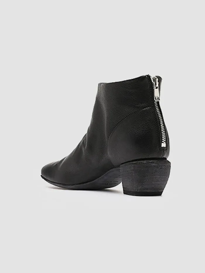 Women Officine Creative Footwear SALLY 001 Black Leather Booties
