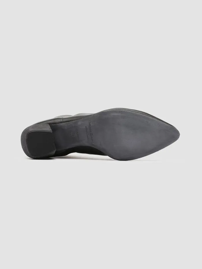 Women Officine Creative Footwear SALLY 001 Black Leather Booties