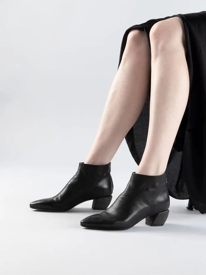 Women Officine Creative Footwear SALLY 001 Black Leather Booties