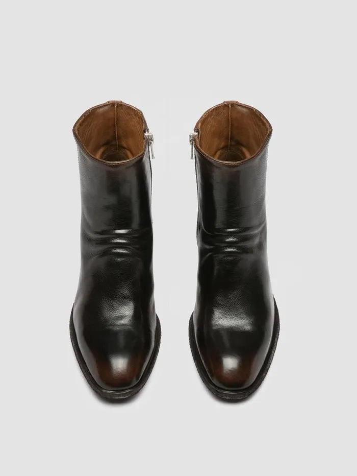 Women Officine Creative Footwear SYDNE 008 Brown Leather Boots Women Officine Creative Footwear SYDNE 008 Brown Leather Boots