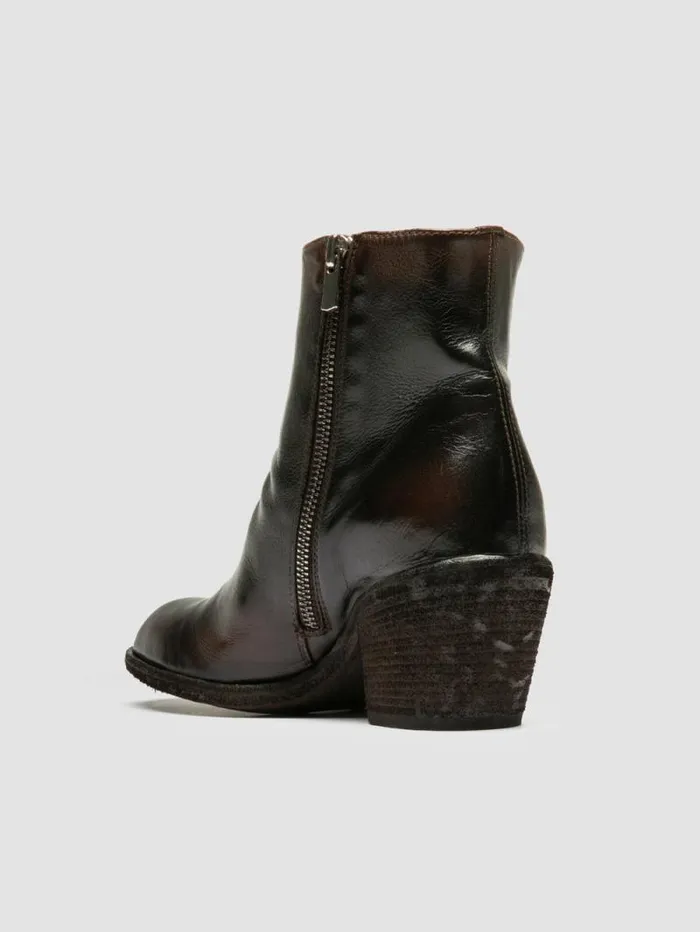 Women Officine Creative Footwear SYDNE 008 Brown Leather Boots Women Officine Creative Footwear SYDNE 008 Brown Leather Boots
