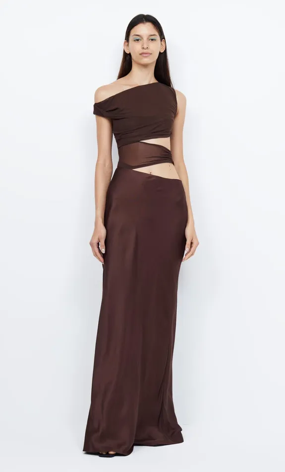 Women OPHELIA MAXI DRESS 8211 COCOA Bec Bridge Maxi Dresses