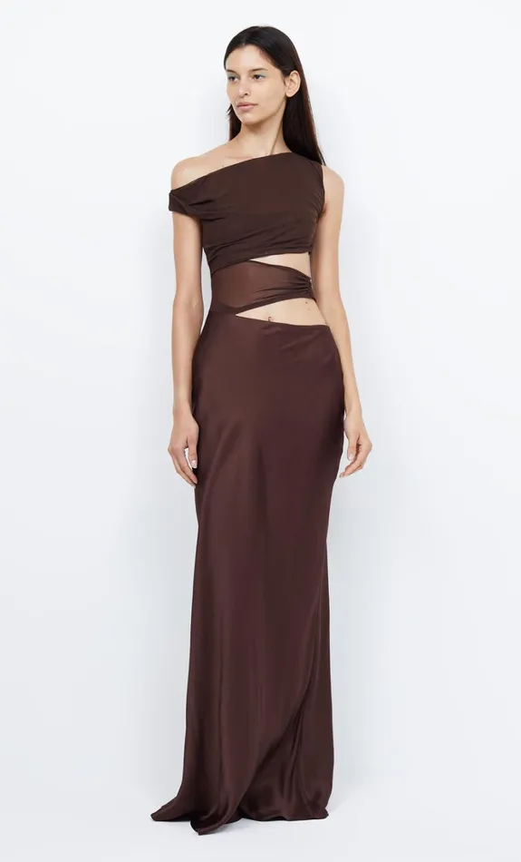 Women OPHELIA MAXI DRESS 8211 COCOA Bec Bridge Maxi Dresses