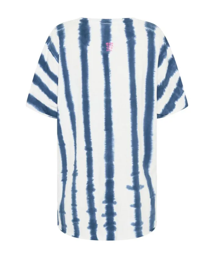 Women ORGANIC HAND PAINTED STRIPE UNISEX TEE One Teaspoon Tees and Tanks Women ORGANIC HAND PAINTED STRIPE UNISEX TEE One Teaspoon Tees and Tanks
