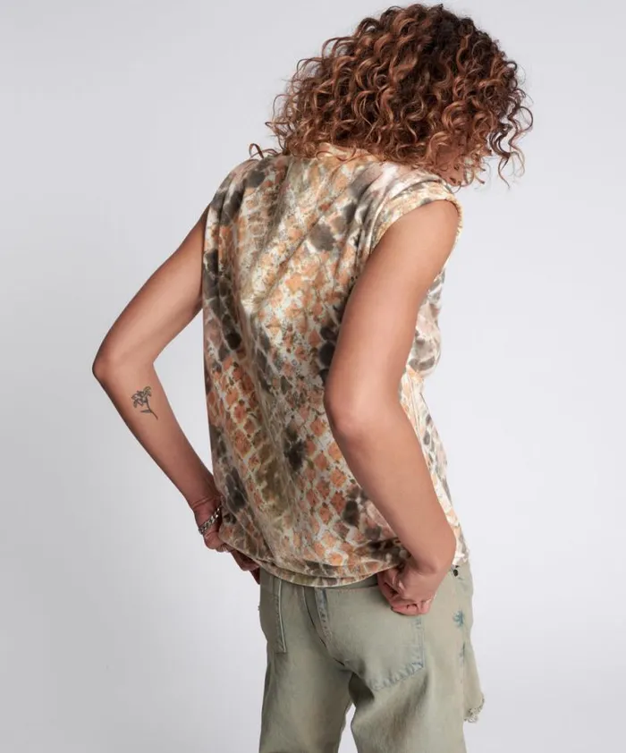 Women ORGANIC HAND PAINTED WILDER MINDS UNISEX TEE One Teaspoon Tees and Tanks Women ORGANIC HAND PAINTED WILDER MINDS UNISEX TEE One Teaspoon Tees and Tanks