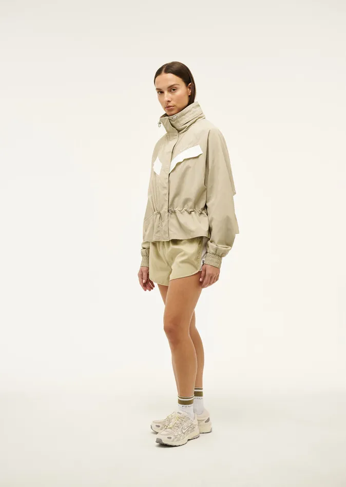 Women PE Nation SHELTER JACKET IN OVERCAST Jackets