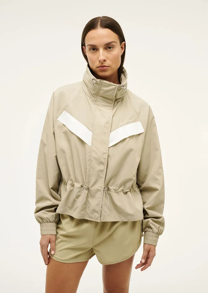 Women PE Nation SHELTER JACKET IN OVERCAST Jackets