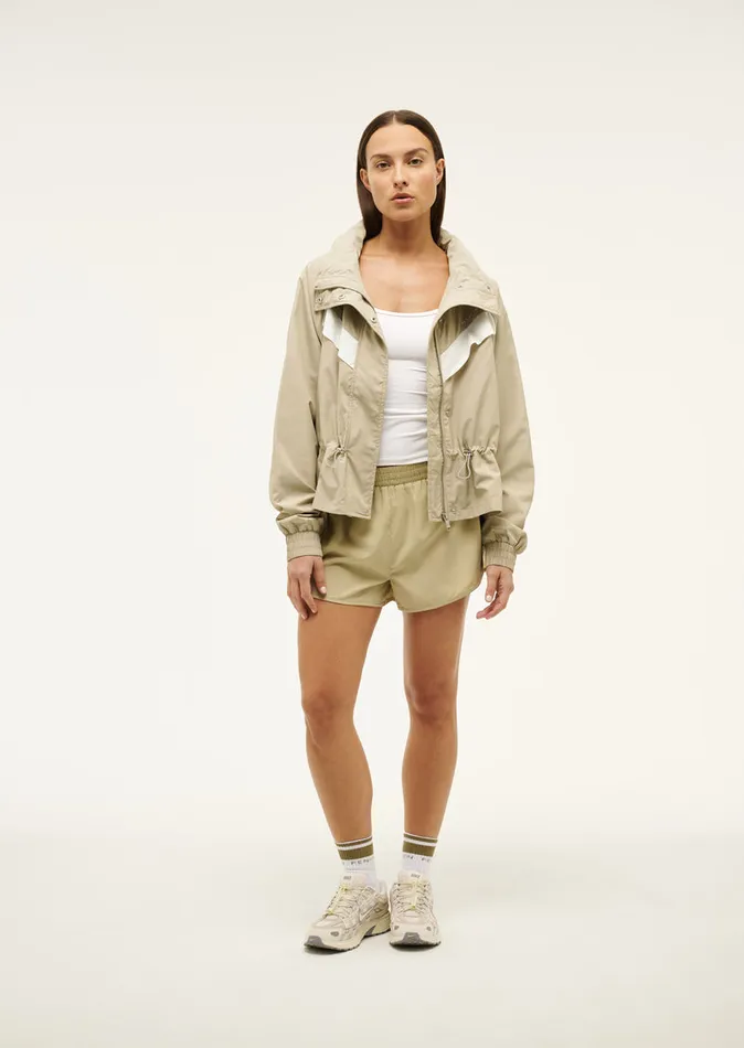 Women PE Nation SHELTER JACKET IN OVERCAST Jackets