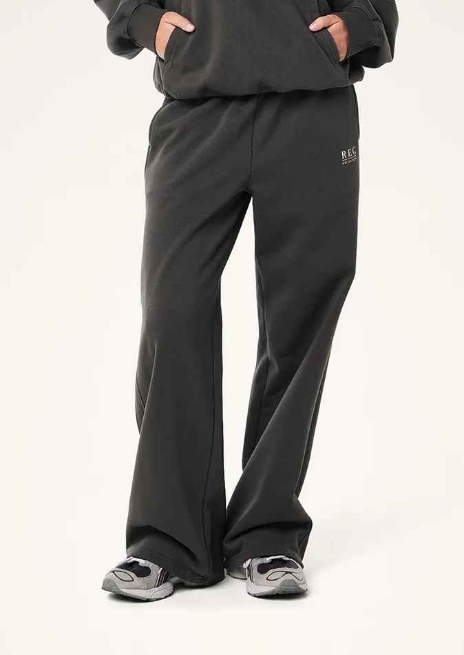 Women PE Nation WORLDWIDE TRACKPANT IN WASHED BLACK Pants