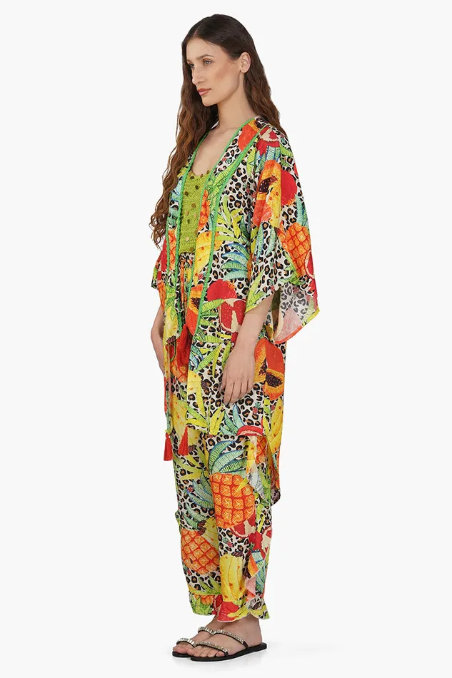 Women Pants America and Beyond Fruit Punch Printed Pant