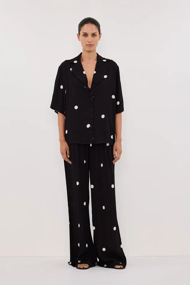 Women Pants DISSH LAURA SPOT DRAWSTRING PANT