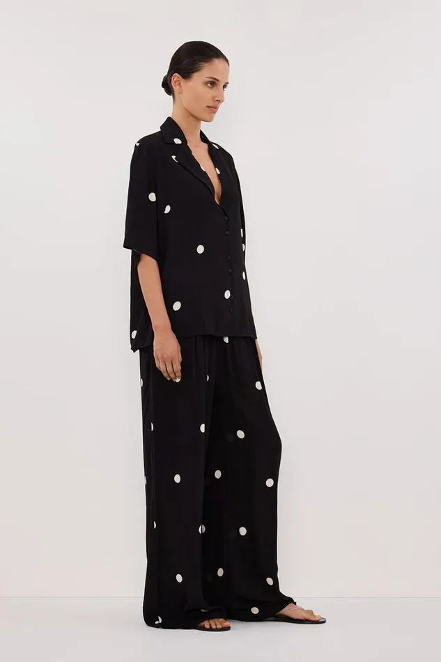 Women Pants DISSH LAURA SPOT DRAWSTRING PANT