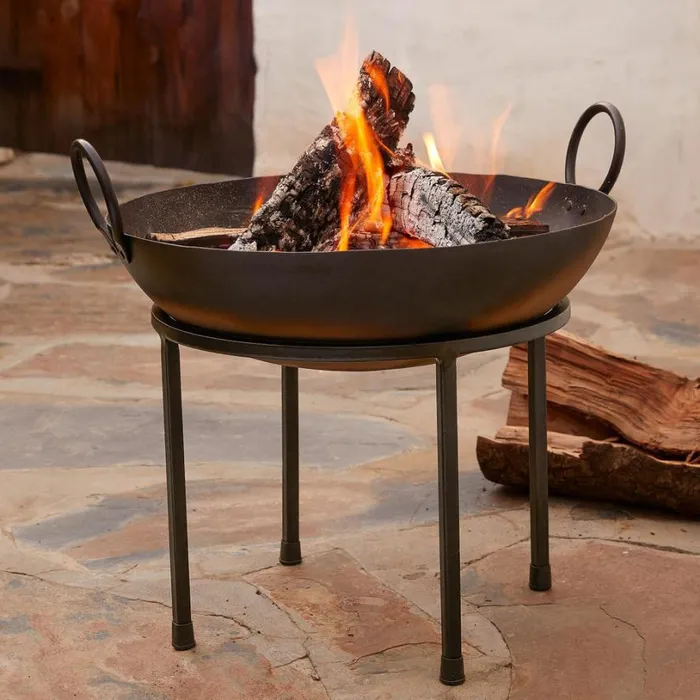 Women Patio Fire Pit Sundance Catalog Decor