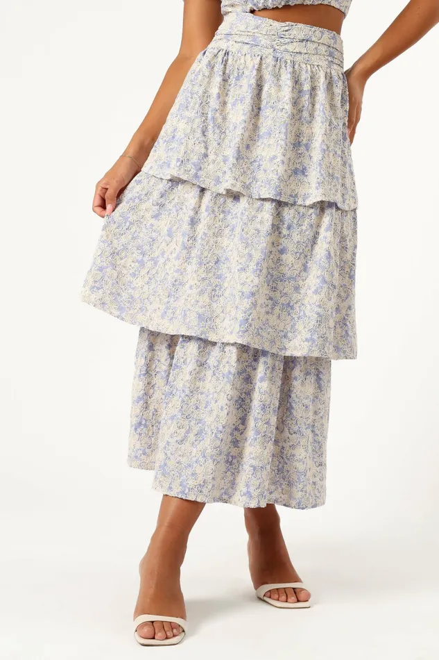 Women Petal and Pup Breanna Two Piece Set Dusty Blue Matching Sets