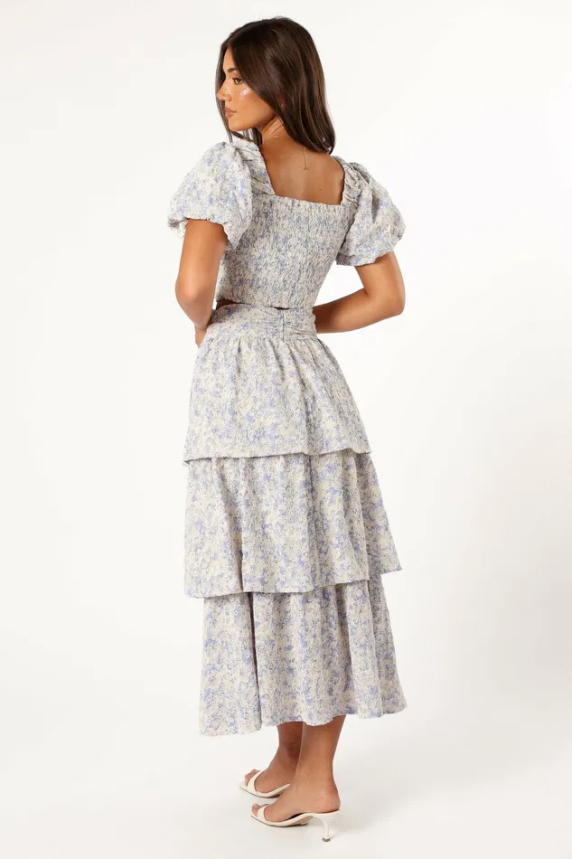 Women Petal and Pup Breanna Two Piece Set Dusty Blue Matching Sets