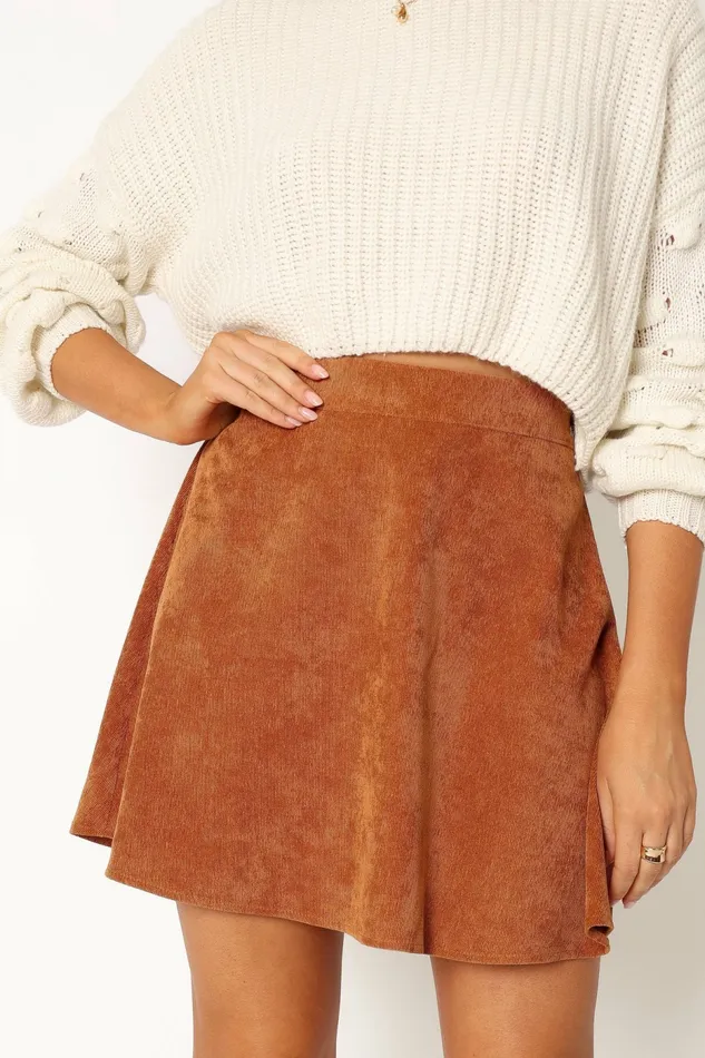 Women Petal and Pup Tammy Cord Skirt Gucci Skirts