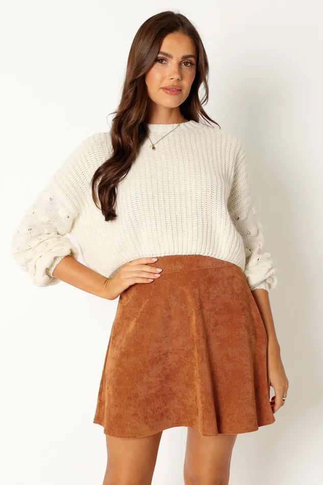 Women Petal and Pup Tammy Cord Skirt Gucci Skirts
