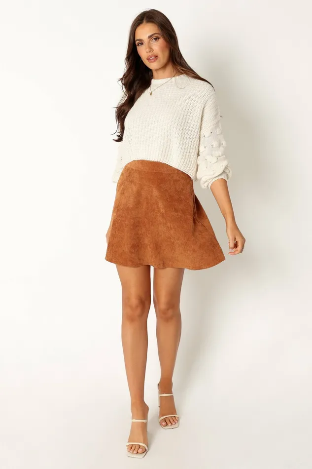 Women Petal and Pup Tammy Cord Skirt Gucci Skirts