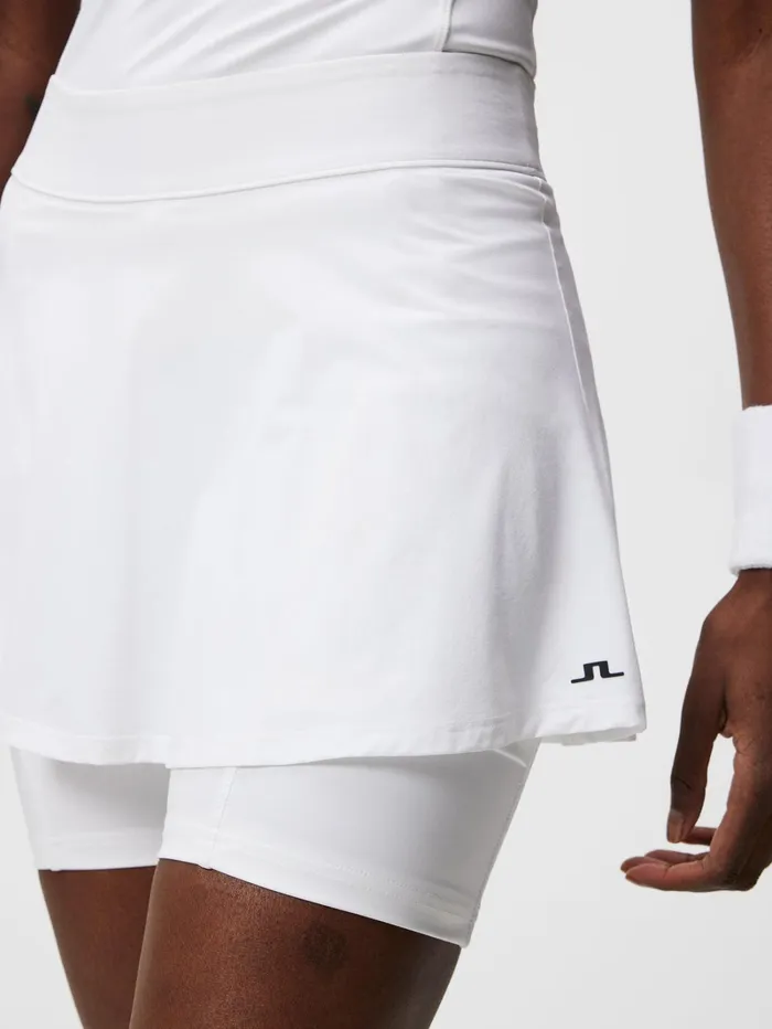 Women Petra Skirt White JLindeberg Skirts Women Petra Skirt White JLindeberg Skirts