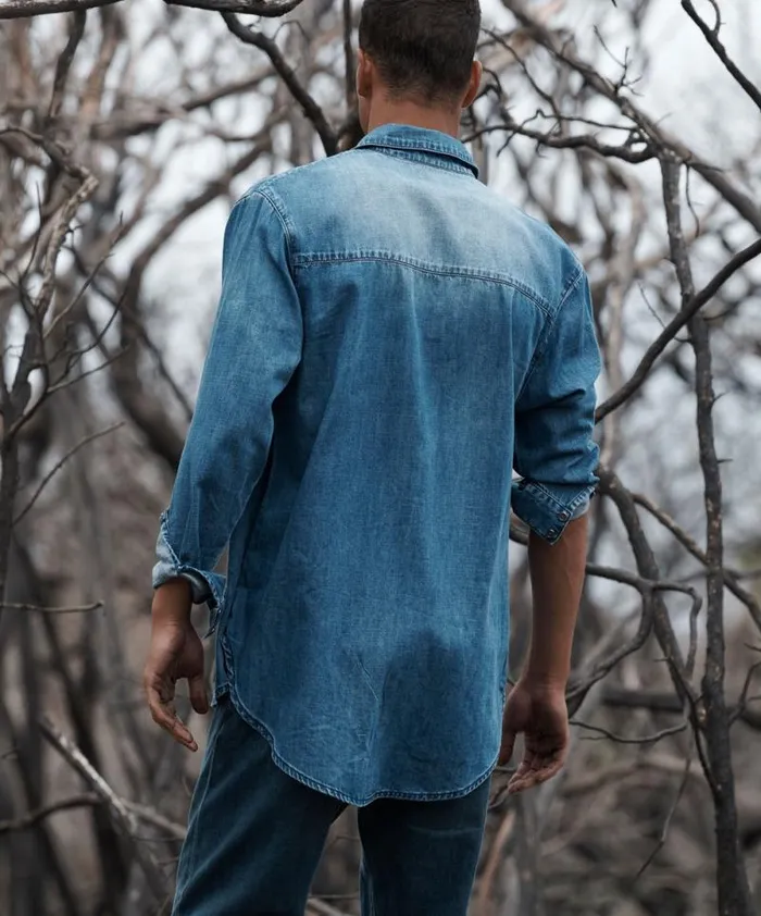 Women RANCH NEW VINTAGE DENIM SHIRT One Teaspoon Denim Shirts Women RANCH NEW VINTAGE DENIM SHIRT One Teaspoon Denim Shirts