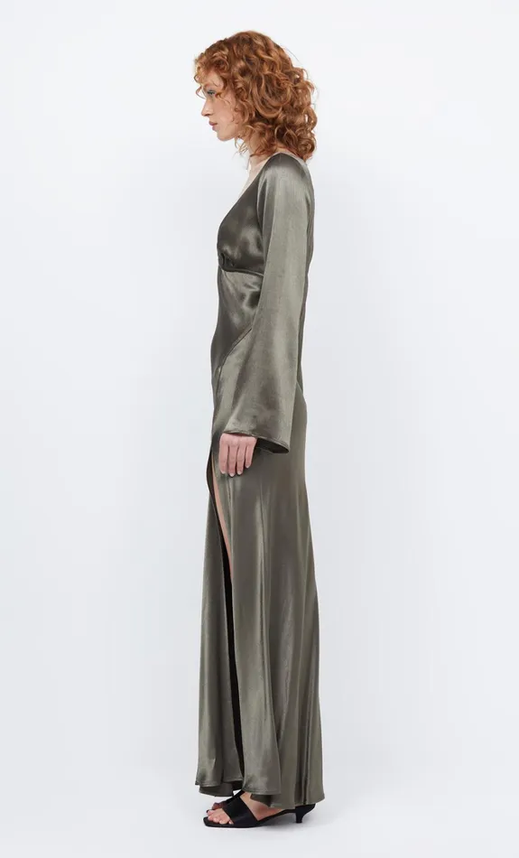 Women REN LONG SLEEVE MAXI DRESS 8211 DARK WILLOW Bec Bridge Maxi Dresses