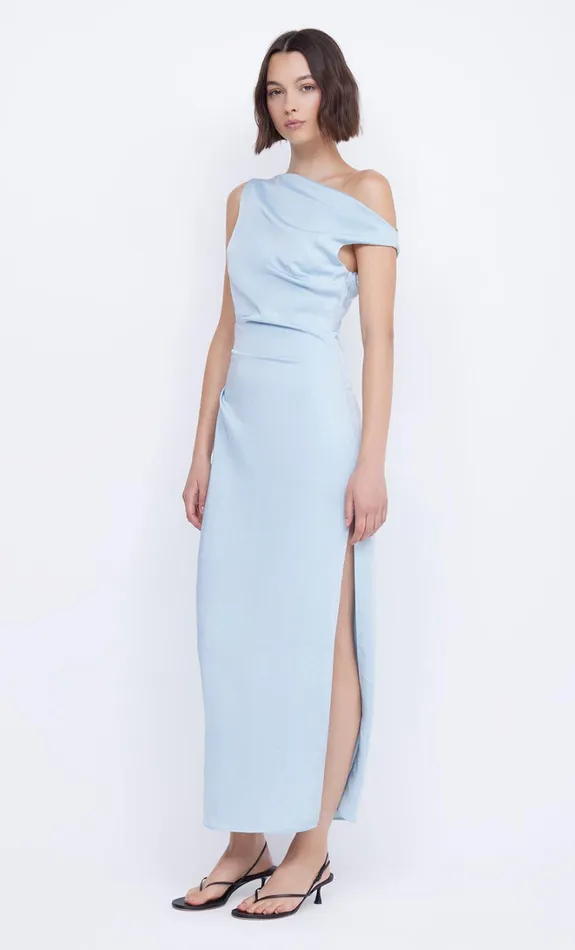 Women ROCHELLE ASYM MIDI DRESS 8211 DOLPHIN BLUE Bec Bridge Maxi Dresses