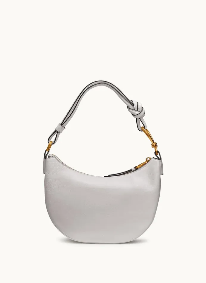 Women ROSLYN SMALL HOBO Briliant White Donna Karan New York Shoulder And Hobo Bags Women ROSLYN SMALL HOBO Briliant White Donna Karan New York Shoulder And Hobo Bags