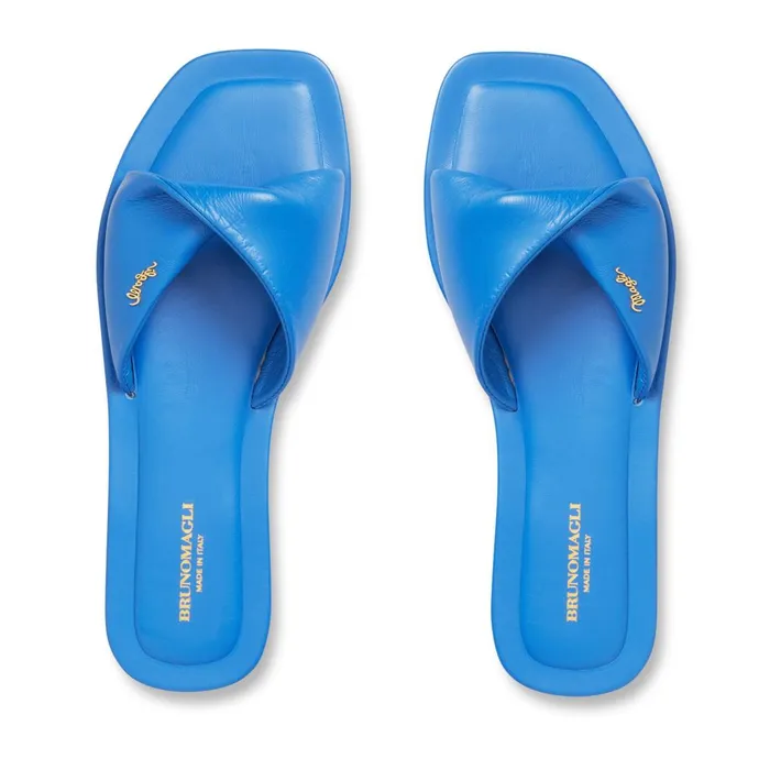 Women Sandals and Slides Bruno Magli FRANCIS 8211 COBALT BLUE