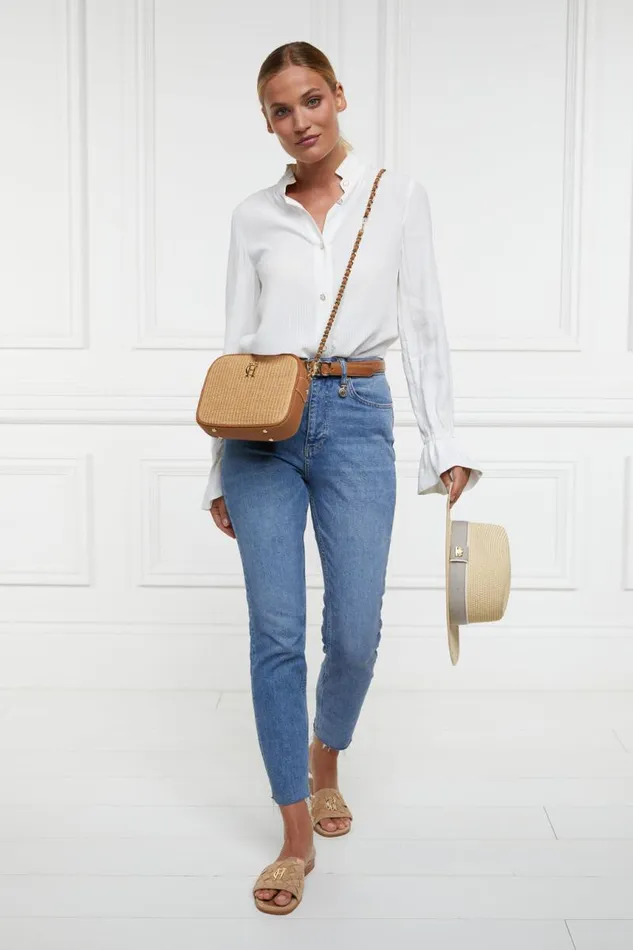 Women Sandals and Slides Holland Cooper Chelsea Slides Taupe Women Sandals and Slides Holland Cooper Chelsea Slides Taupe
