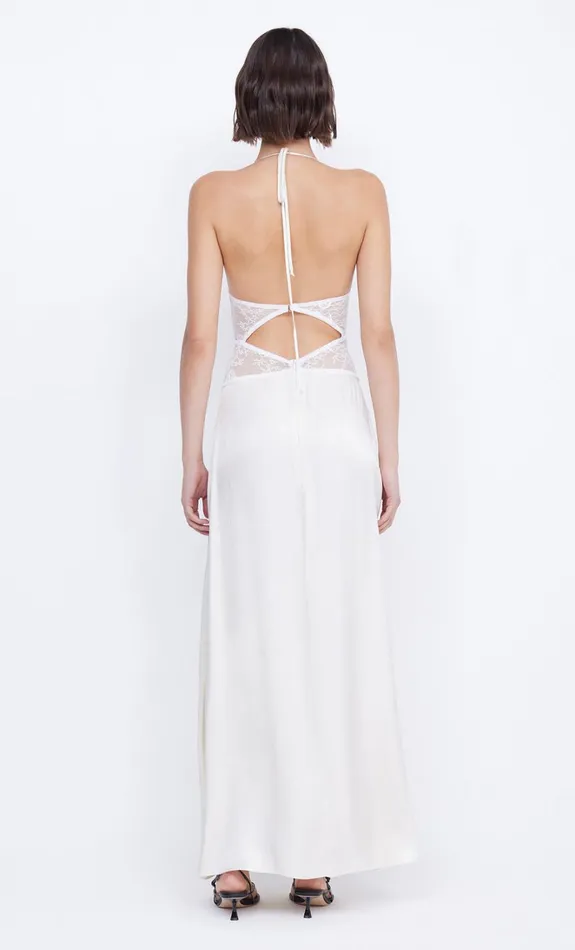 Women SANTAL HALTER MAXI DRESS 8211 IVORY Bec Bridge Maxi Dresses
