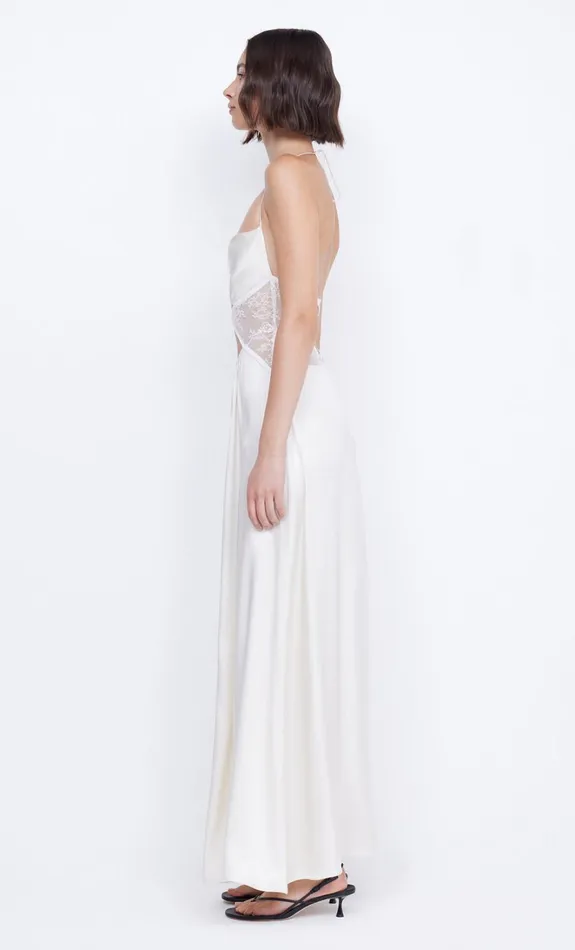 Women SANTAL HALTER MAXI DRESS 8211 IVORY Bec Bridge Maxi Dresses