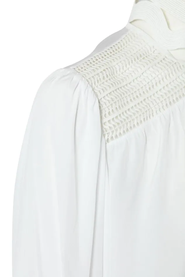Women Shirts and Blouses Holland Cooper Featherton Lace Shirt White Women Shirts and Blouses Holland Cooper Featherton Lace Shirt White