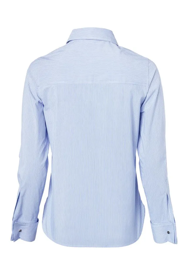 Women Shirts and Blouses Holland Cooper Melina Shirt Blue Sky Women Shirts and Blouses Holland Cooper Melina Shirt Blue Sky