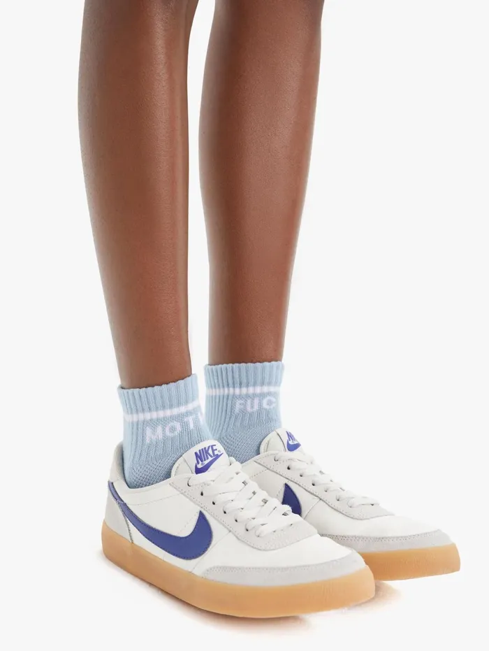 Women SocksLaces Mother Denim Baby Steps Ankle Lightpastel Blue