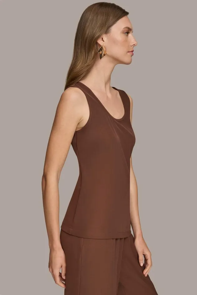 Women SOFT SUITING SCOOP NECK TOP Canyon Donna Karan New York Sweaters And Tops Women SOFT SUITING SCOOP NECK TOP Canyon Donna Karan New York Sweaters And Tops