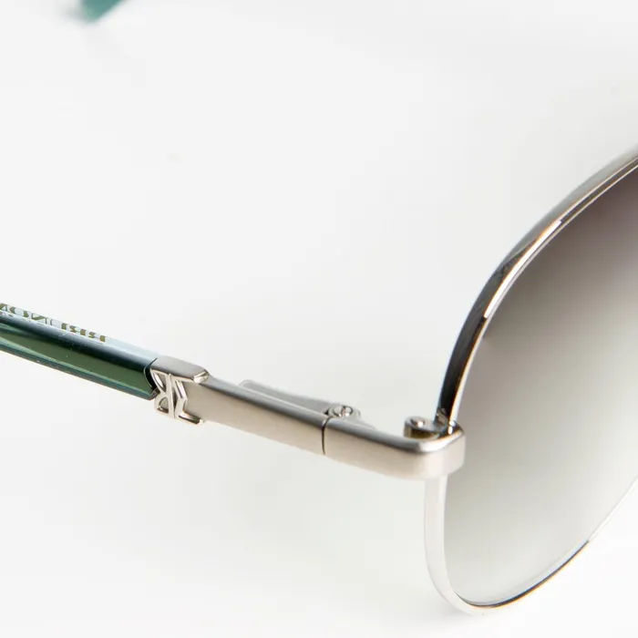 Women Sunglasses Bruno Magli Costa Aviator Sunglasses 8211 Silver