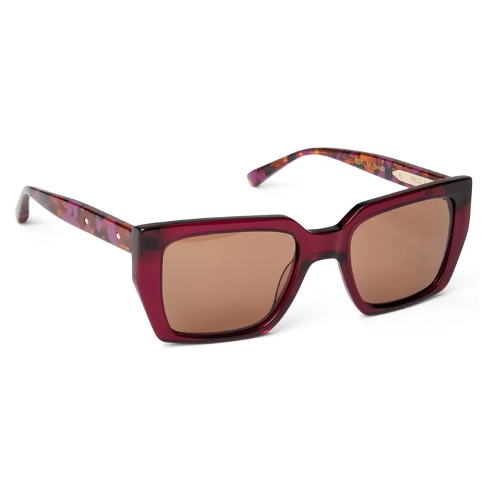 Women Sunglasses Bruno Magli Ricci Sunglasses Red Tortoise