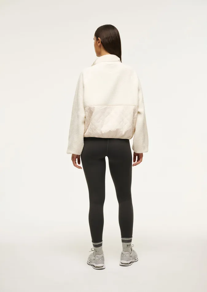 Women TECHNIQUE QUILT JACKET IN WHISPER WHITE Jackets PE Nation