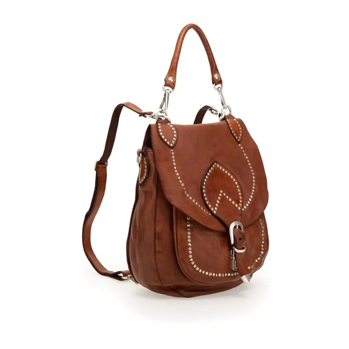 Women Texana Cognac Campomaggi Backpacks Women Texana Cognac Campomaggi Backpacks