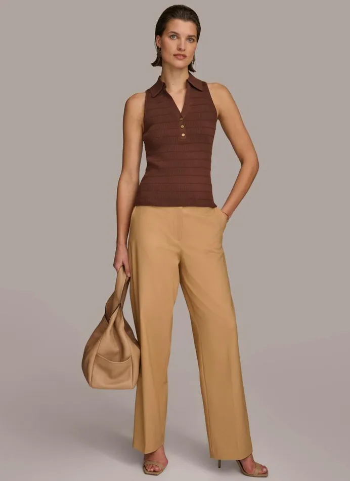 Women TEXTURE SWEATER WITH GOLD BUTTONS Canyon Donna Karan New York Sweaters And Tops Women TEXTURE SWEATER WITH GOLD BUTTONS Canyon Donna Karan New York Sweaters And Tops