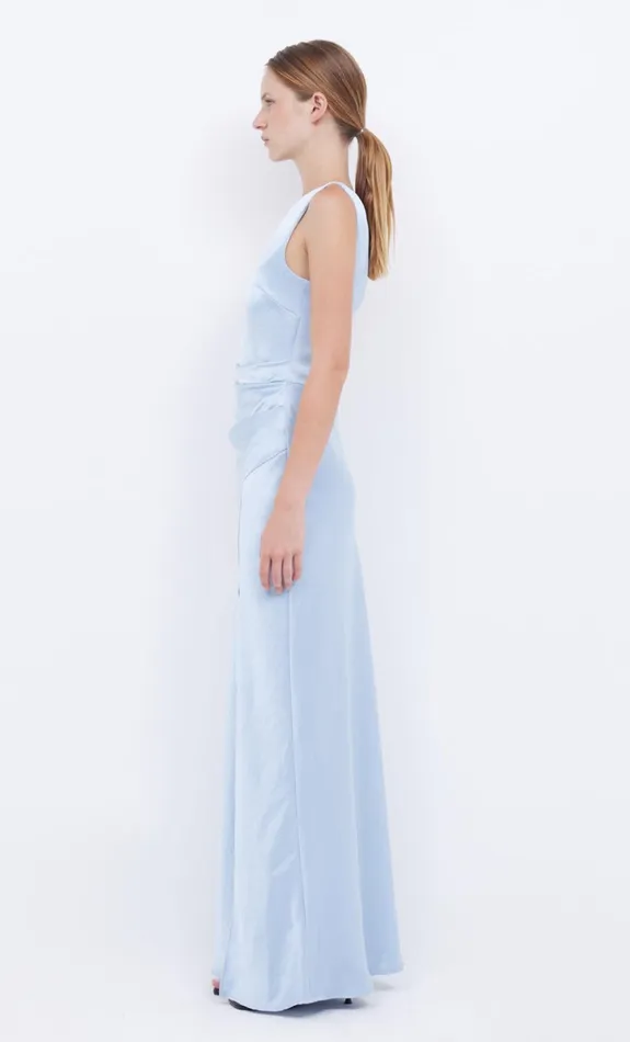 Women THE DREAMER ASYM DRESS 8211 DUSTY BLUE Bec Bridge Prom Dresses