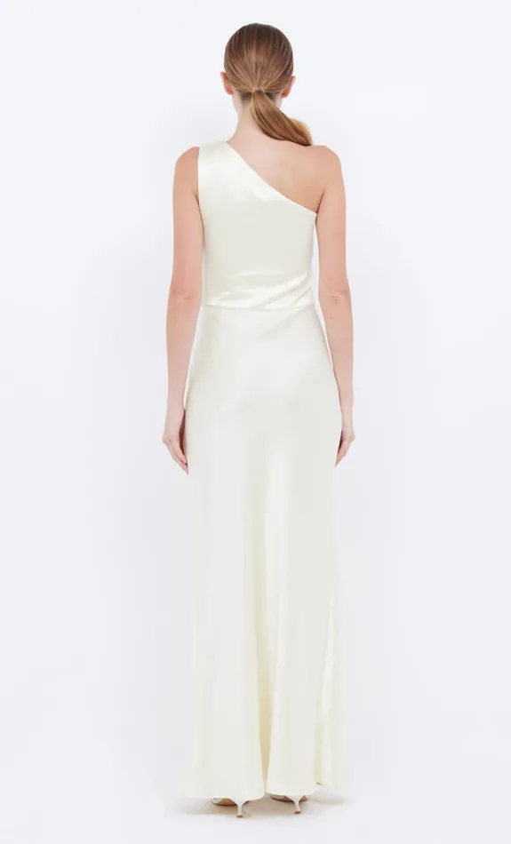 Women THE DREAMER ASYM DRESS 8211 ICE YELLOW Bec Bridge Bridesmaid Dresses