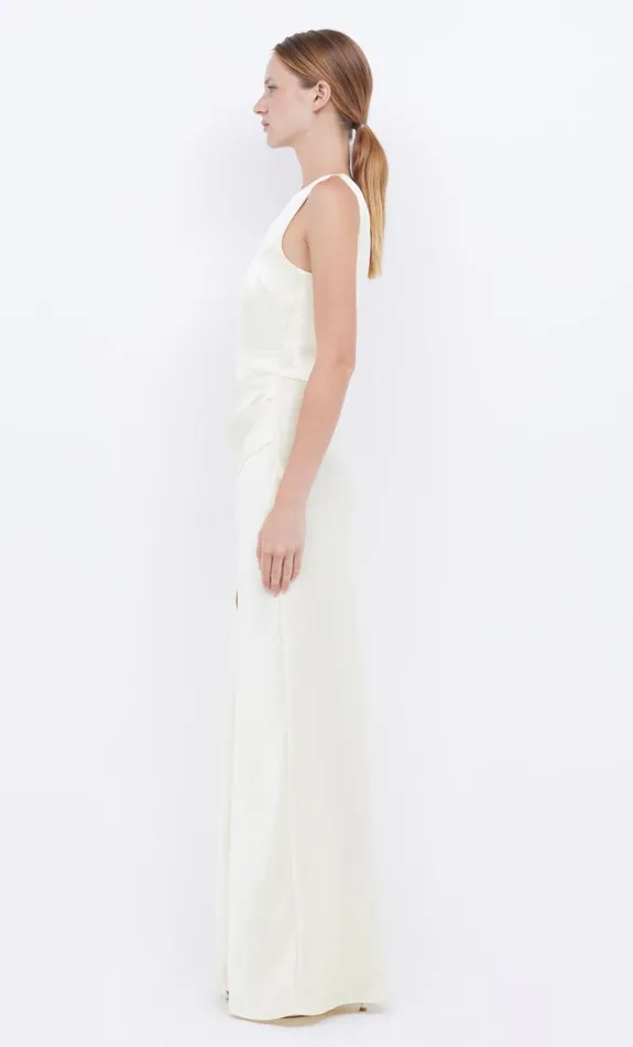 Women THE DREAMER ASYM DRESS 8211 ICE YELLOW Bec Bridge Bridesmaid Dresses