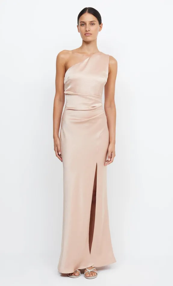 Women THE DREAMER ASYM DRESS 8211 ROSE GOLD Bec Bridge Bridesmaid Dresses