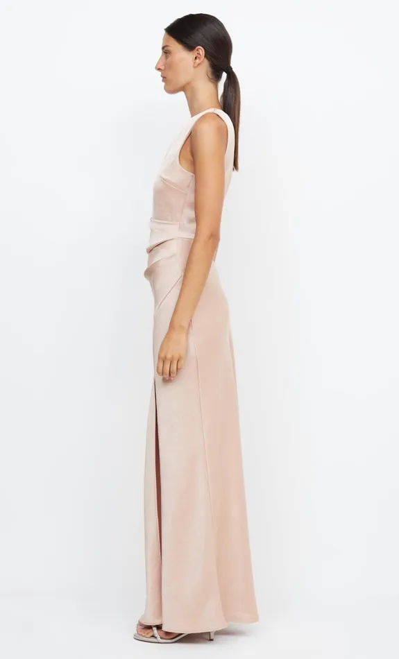 Women THE DREAMER ASYM DRESS 8211 ROSE GOLD Bec Bridge Bridesmaid Dresses