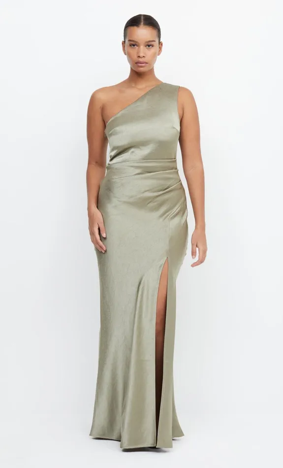 Women THE DREAMER ASYM DRESS 8211 SAGE Bec Bridge Bridesmaid Dresses